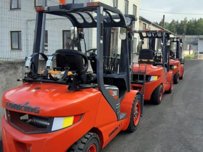In September 2020, SIA "VVN" delivered three forklifts from the company's "Lonking" plant to the company "Talsu piensaimnieks".3